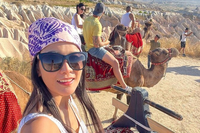 Cappadocia Camel Ride with Balloon View or at Sunset - The guides make the outing easier