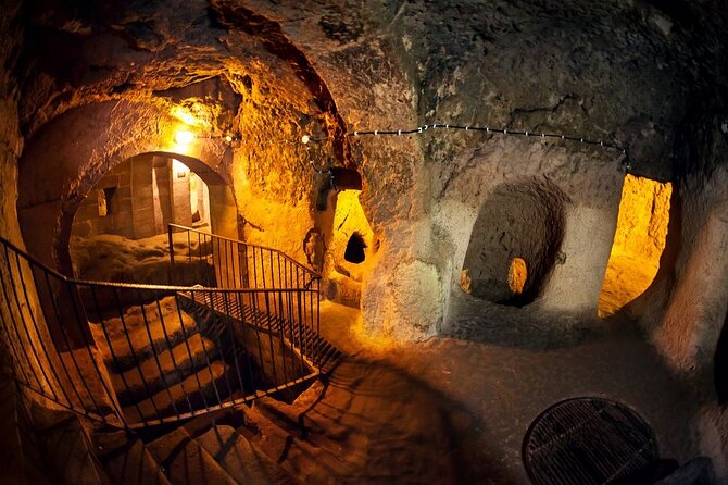 Cappadocia-Ephesus-Pamukkale from Istanbul by Flight (Hot-Air Balloon Optional) - Going underground in Cappadocia