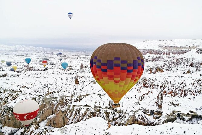 Cappadocia Fantastic Hot Air Balloon Tour Champagne & Breakfast - One Hour Above Fairy Chimneys