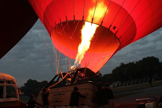 Cappadocia Goreme Balloon Ride - Trusted & Safe Service - Helping inflate the balloon before takeoff