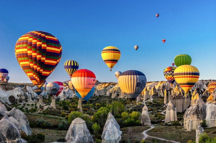 Cappadocia: Goreme Hot Air Balloon Flight at Sunrise - Rising over Göreme at sunrise