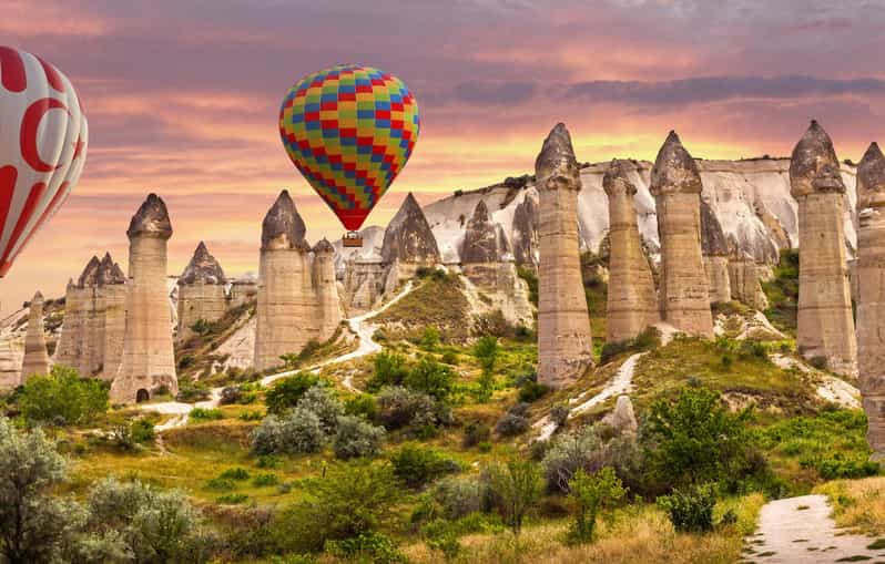 Cappadocia: Göreme Sunrise Hot Air Balloon Ride w/ Breakfast - Rising 1,000 feet above the fairy chimneys