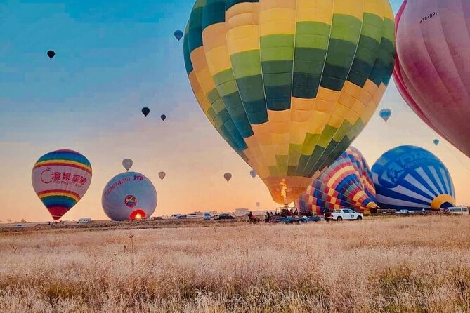 Cappadocia Hot air balloon - Rose Valley brings softer color after sunrise
