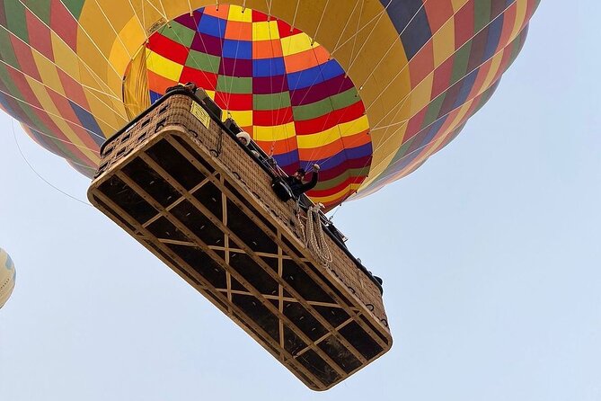 Cappadocia : Hot Air Balloon Flight Basket Size 15-18 Person |Çat - The celebration and certificate after landing