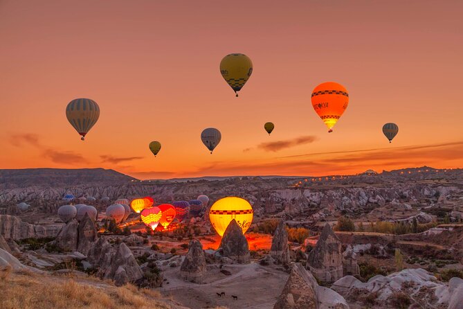Cappadocia Hot Air Balloon Flight Göreme Valley - The 50 to 60 minute flight
