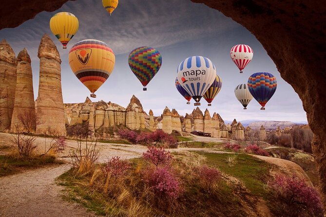 Cappadocia Hot Air Balloon Flight Over Fairy Chimneys And Goreme - Before dawn in Göreme