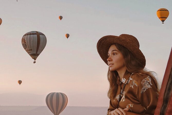 Cappadocia Hot Air Balloon Ride – First Flight in Göreme - Flying above Göreme and Uçhisar