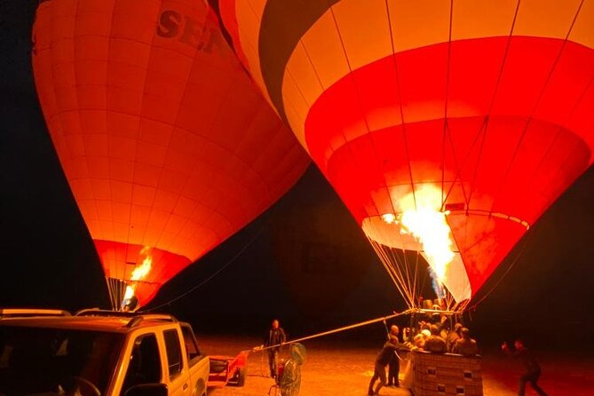 Cappadocia Hot Air Balloon Ride Over Cat Valley Fairy Chimneys - What happens before sunrise