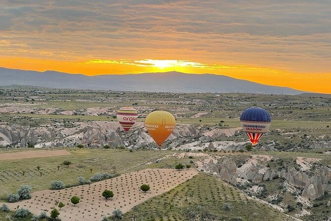 Cappadocia Hot Air Balloon Ride over Cat Valley with Transfers - Landing includes a certificate and non-alcoholic toast