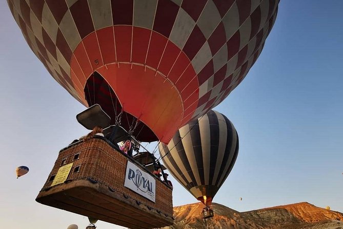 Cappadocia Hot Air Balloon Ride / Royal Balloon - Boarding the basket and choosing your flight