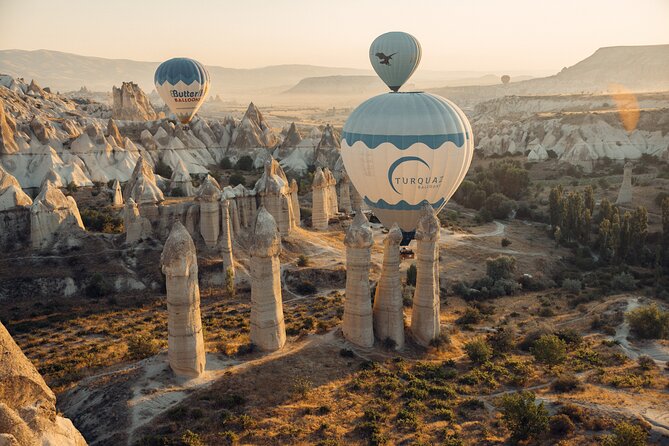Cappadocia Hot Air Balloon Ride/ Turquaz Balloons - Before dawn, pickup and breakfast