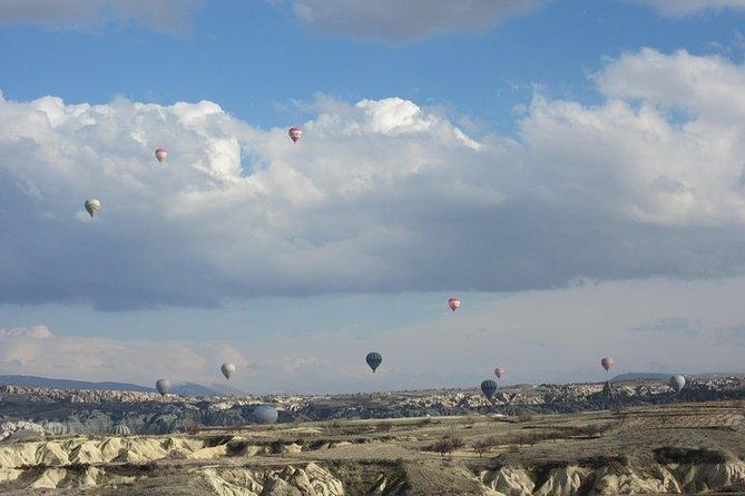 Cappadocia Hot Air Balloon Ride with Breakfast and Champagne - Red Valley from the morning sky