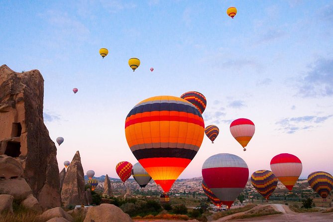 Cappadocia Hot Air Balloon Tour - Takeoff and the first view of Goreme
