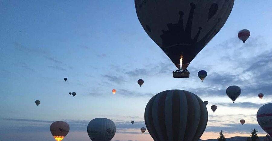 Cappadocia: Hot Air Balloon Watching - Following the flight for about one hour