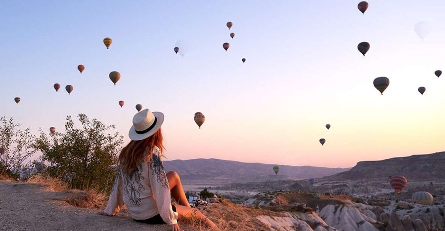 Cappadocia: Hot Air Balloon Watching at Sunrise with Pickup - Watching the balloons prepare for takeoff
