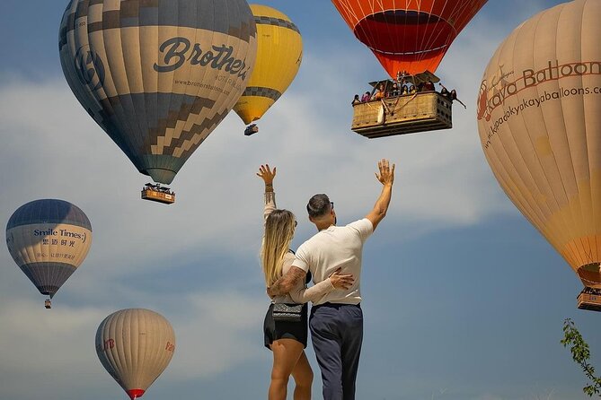 Cappadocia Hot Air Balloon Watching Tour - Fairy Chimneys and Valleys Under Changing Light