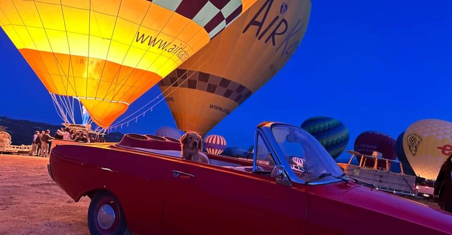Cappadocia: Hot Air Balloon Watching Tour with Classic Car - Who will enjoy this Cappadocia outing?