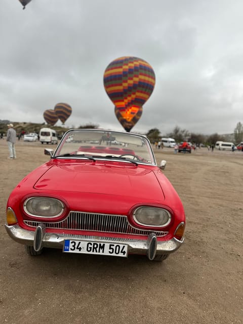 Cappadocia: Hot Air Balloon Watching Tour with Classic Car - Practical tips for better photographs