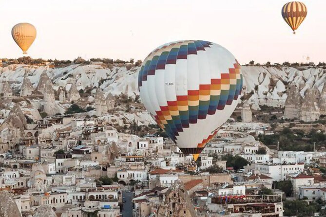 Cappadocia Hot Air Balloon with Pickup, Breakfast & Champagne - One hour above the Fairy Chimneys