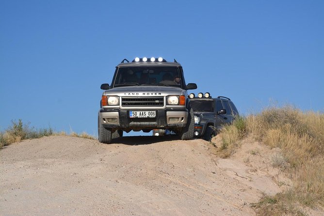 Cappadocia Jeep Safari with Hot Air Balloon Watch at Sunrise - Finishing above Ortahisar Castle