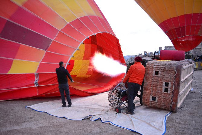 Cappadocia Jeep Safari with Hot Air Balloon Watch at Sunrise - Goreme National Park as balloons begin to rise
