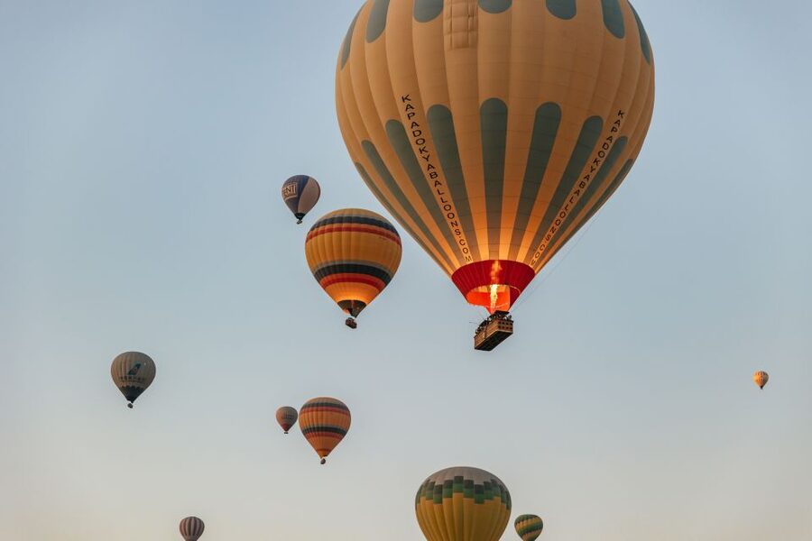 Cappadocia: Panoramic Hot Air Balloon Viewing Tour - Watching the balloons before they take off