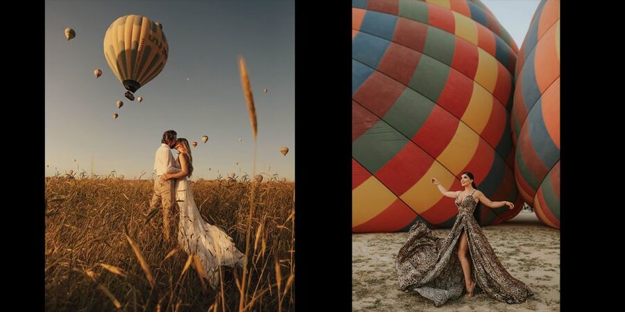 Cappadocia: PhotoShoot with Balloons. Flying Dress included. - Extra options and the real cost