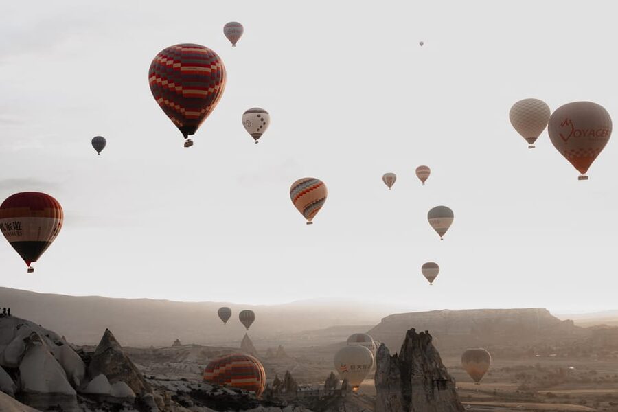 Cappadocia: Private Photoshoot Sunrise Balloon with Transfer - Photographing Andrew Rogers’ Rhythms of Life