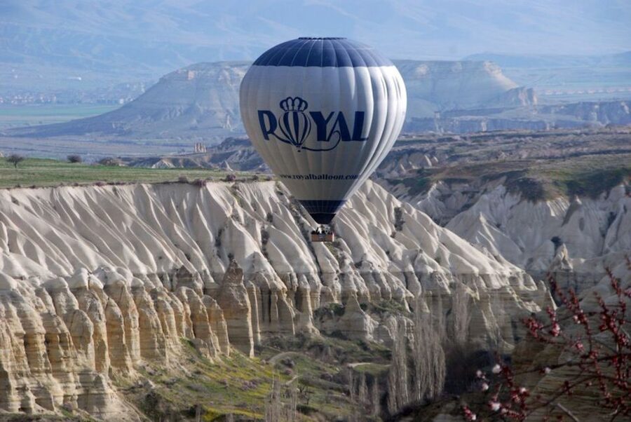 Cappadocia: Royal Queen Hot Air Balloon Tour at Sunrise - An hour above the valleys