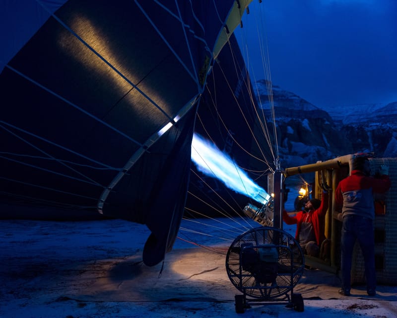 Cappadocia: Sunrise Balloon Flight with Hotel Pickup - The best photographs are not only below you