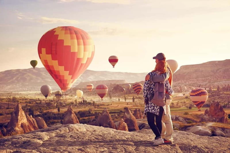 Cappadocia: Sunrise Fairy Chimneys Hot Air Balloon Watching - Love Valley: the widest balloon view