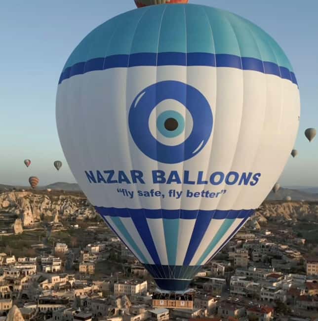 Cappadocia: Sunrise Hot Air Balloon Flight - Sunrise over Cappadocia, seen from the air