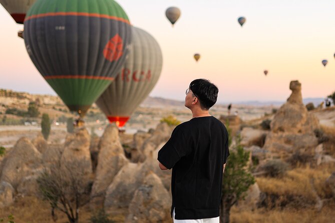 Cappadocia Sunrise Hot Air Balloon Photo Shoot with Hotel Pickup - Love Valley: a bold first setting
