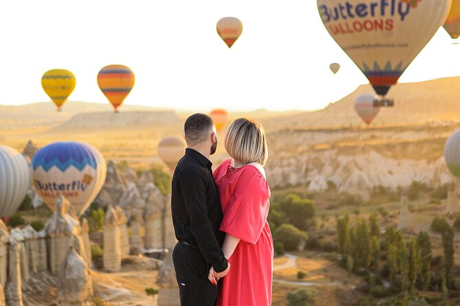 Cappadocia Sunrise Hot Air Balloon Photo Shoot with Hotel Pickup - Rose Valley: warmer light and changing views