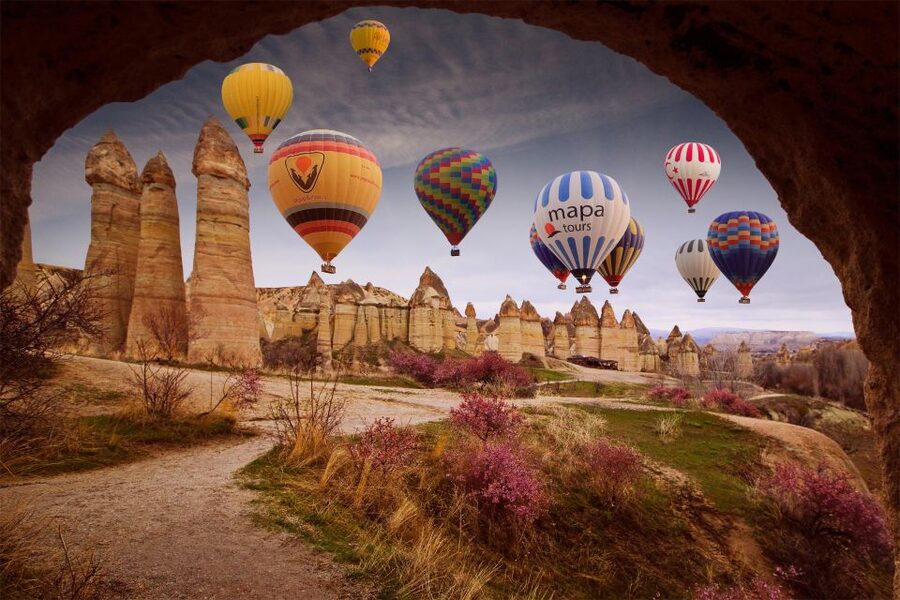 Cappadocia: Sunrise Hot Air Balloon Watching Experience - Stop one: the balloon launch area