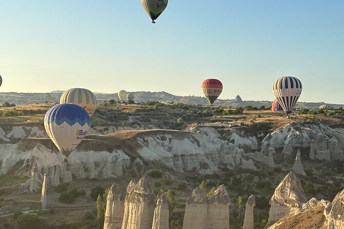 Cappadocia: Sunrise Hot Air Balloon Watching Tour - The move to a wider sunrise viewpoint