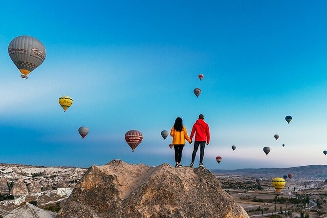 Cappadocia Sunrise Hot Air Balloon Watching Tour w/Transfer - Watching balloons prepare for takeoff
