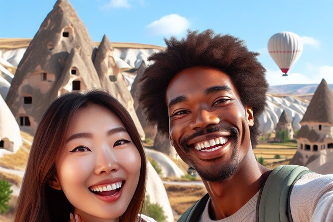 Cappadocia Sunrise Hot Air Balloon Watching Tour w/Transfer - High viewpoints, Lovers Valley, and changing angles