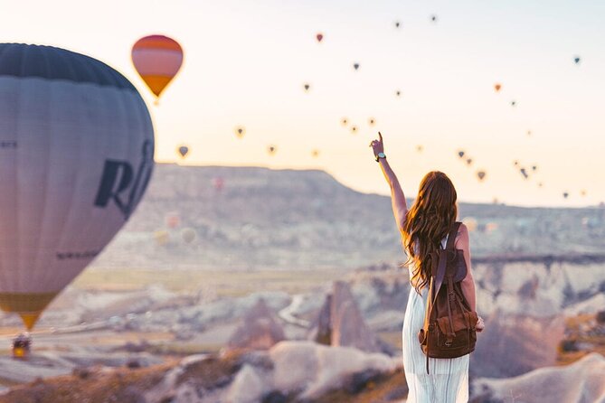 Cappadocia Sunrise Hot Air Balloon Watching Tour With Audio Guide - Stop three: Göreme for the wide view