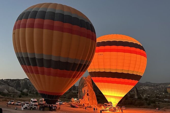 Cappadocia: Sunrise Hot Air Balloon Watching Tour - First stop: balloons coming to life before takeoff