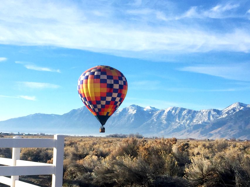 Carson City: Hot Air Balloon Flight - Key points to know before you book
