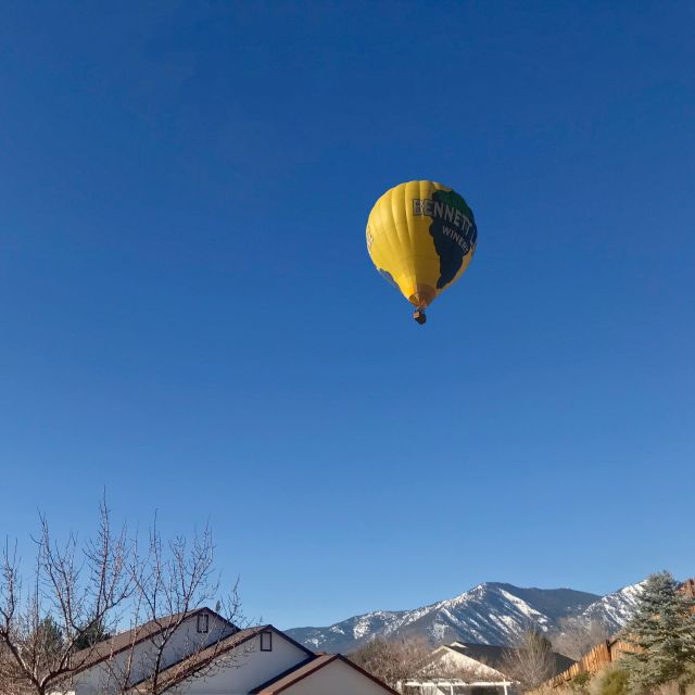 Carson City: Hot Air Balloon Flight - The pilot adds meaning to the scenery