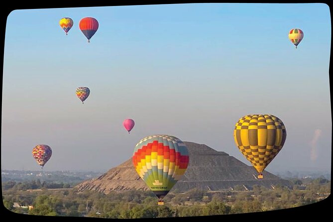 CDMX balloon flight, breakfast, pickup and visit to Teotihuacán - Why Teotihuacán looks different from a balloon