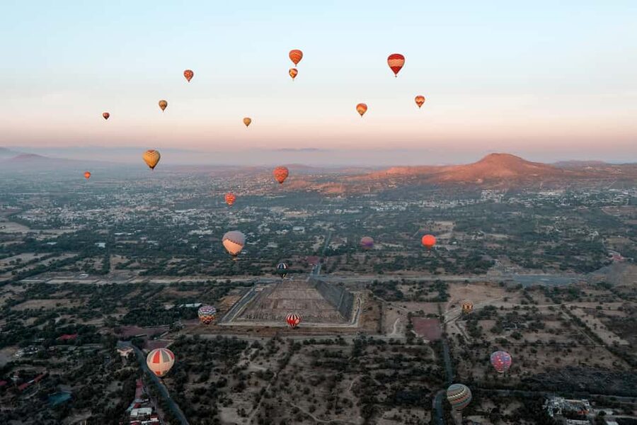 CDMX: Teotihuacan Hot Air Balloon with Breakfast - Key points to know before you book