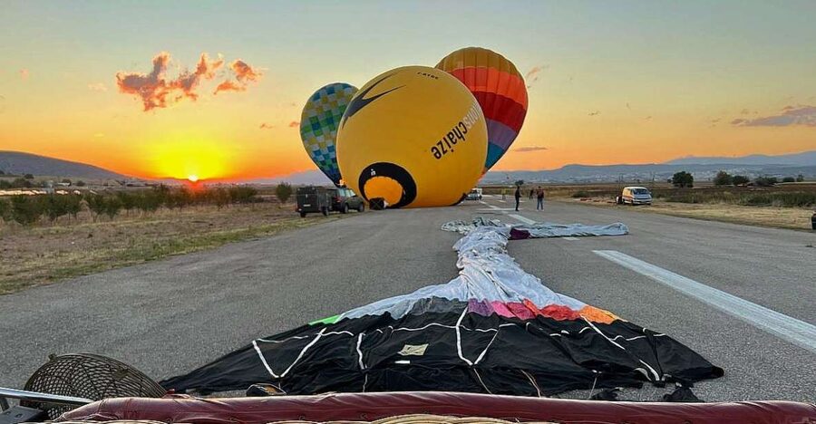 Crete: Hot-Air Balloon Flight with Breakfast and Wine - Landing, certificates, and a Cretan breakfast