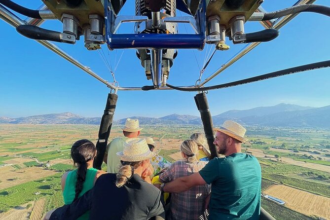 Crete: Semi-private Hot Air Balloon ride - The Flight: Forty Minutes to an Hour Above Crete