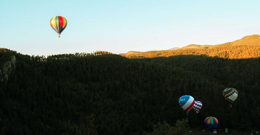 Custer: Black Hills Hot Air Balloon Flight at Sunrise - Key points at a glance