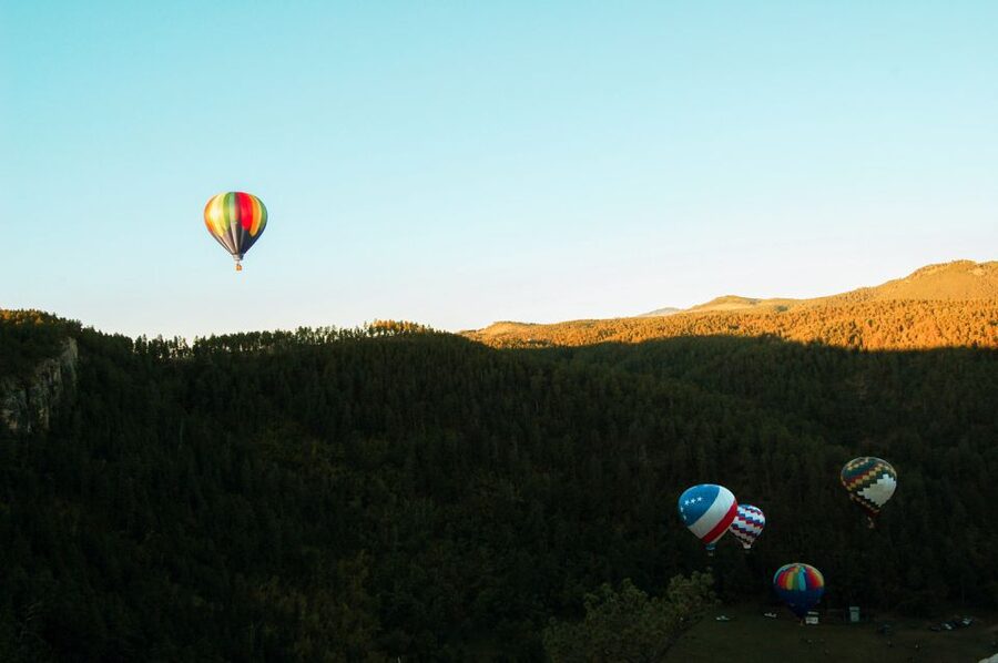 Custer: Black Hills Hot Air Balloon Flight at Sunrise - One hour above Custer State Park