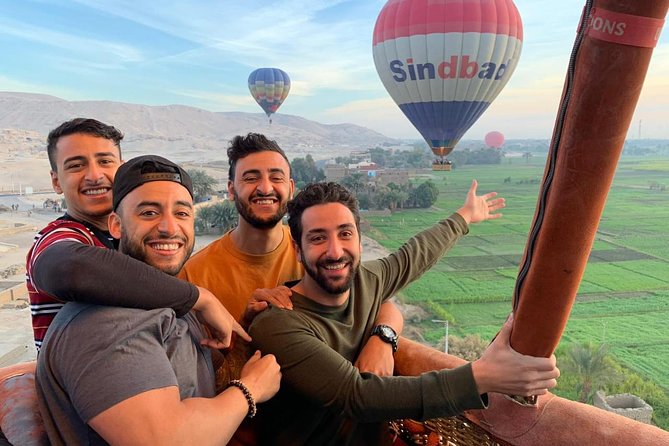 Deluxe Hot air Balloon Luxor - The 3:00 to 5:00 a.m. pickup