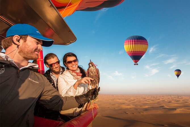Dubai Desert By Hot Air Balloon With Falcon Show and Camel - The important details at a glance